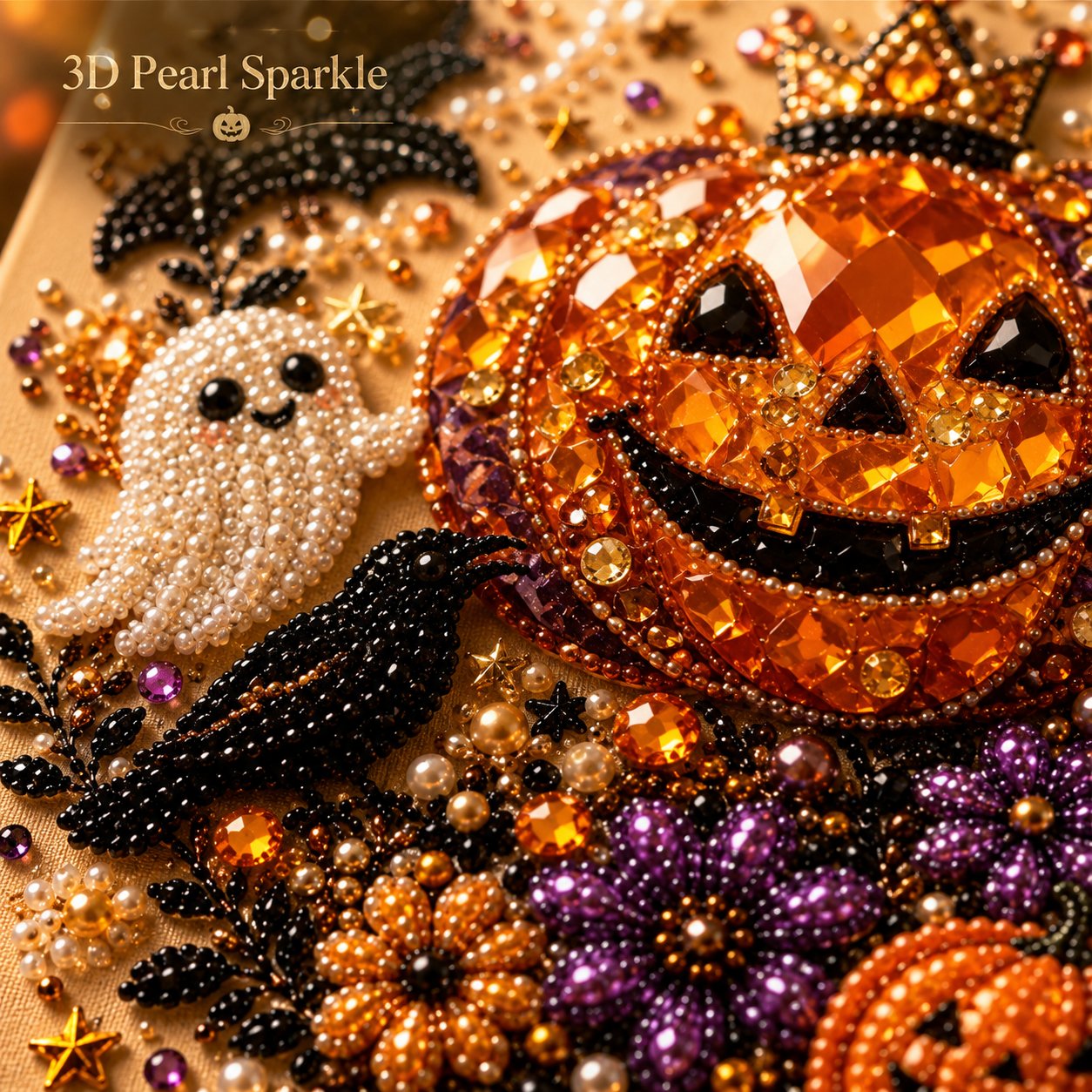 Halloween Pearl Diamond Art DIY Kit—Buy 2 Free Shipping