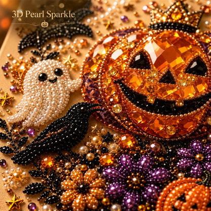 Halloween Pearl Diamond Art DIY Kit—Buy 2 Free Shipping