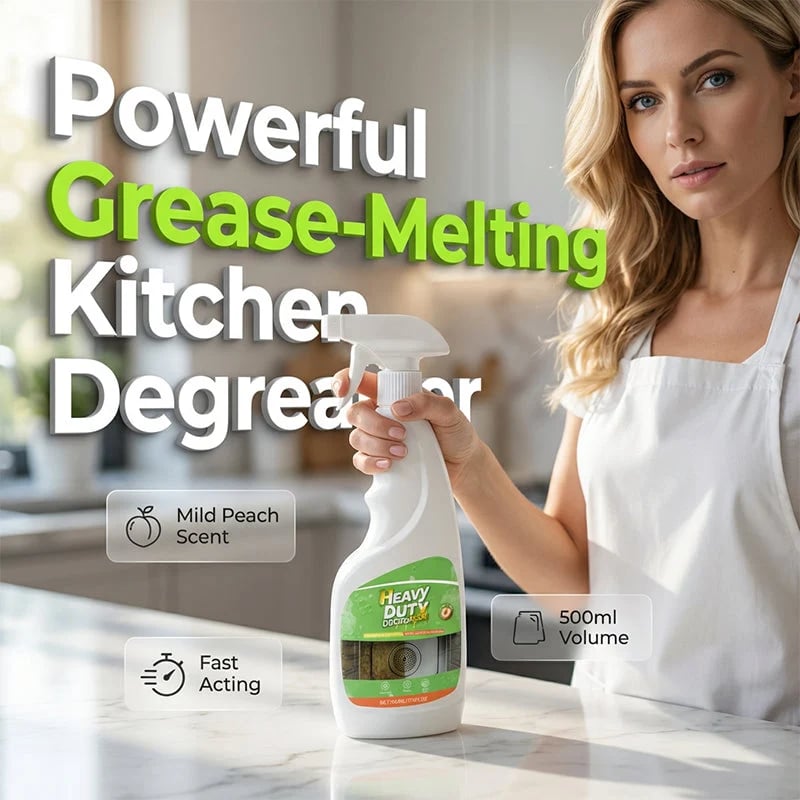🔥HOT SALE🔥 50%OFF✨💞50K+ SOLD!🏆Heavy Duty Kitchen Degreaser Spray