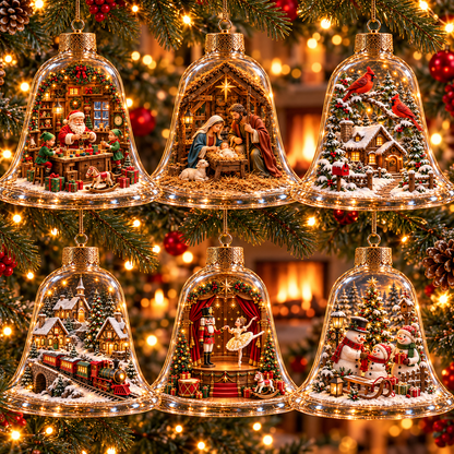 2026 Christmas Wonderland Bell Ornaments