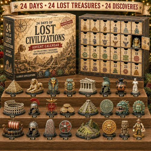 🔥😍2026 Lost Civilizations Archaeological Discovery Advent Calendar | 24 Ancient Treasures from 6 Great Civilizations