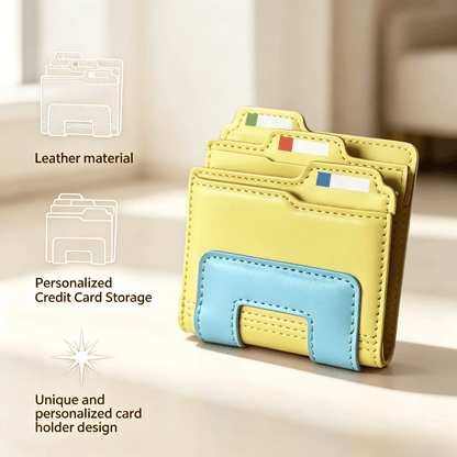🤪Personalized folder wallet card holder👛