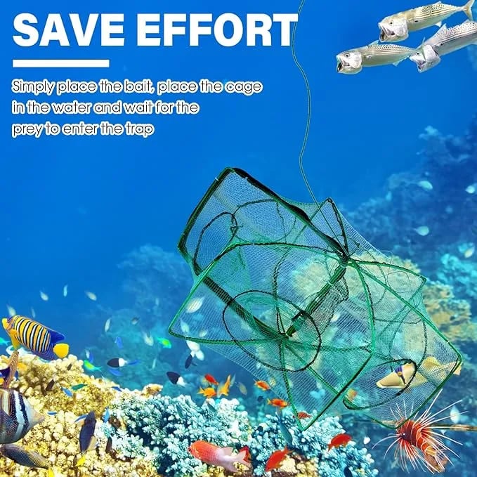 The Magic Foldable Fishing Trap