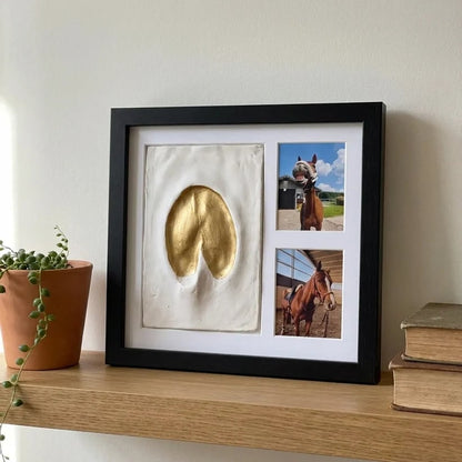 🐴 Horse Hoofprint & Family Keepsake Clay Kit – For Paws, Hands & Footprints🖼️Made by You & Personalise It Your Way💛