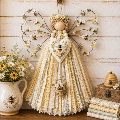 ⏳ Last Day 49% OFF – 🪽 Beginner-Friendly DIY Layered Fabric Angel Hanging Kit | Complete Kit with All Tools & Step-by-Step Guide Included 💕