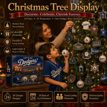 🎄 Let’s Go Dodgers! Baseball Christmas Advent Calendar