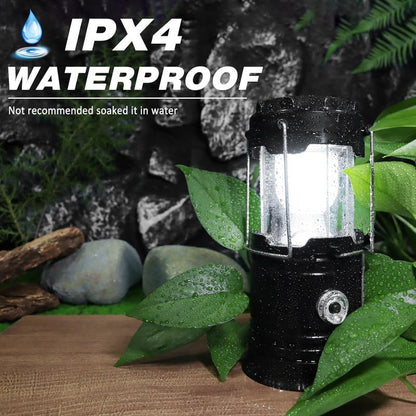 Rechargeable LED Solar Camping Lantern