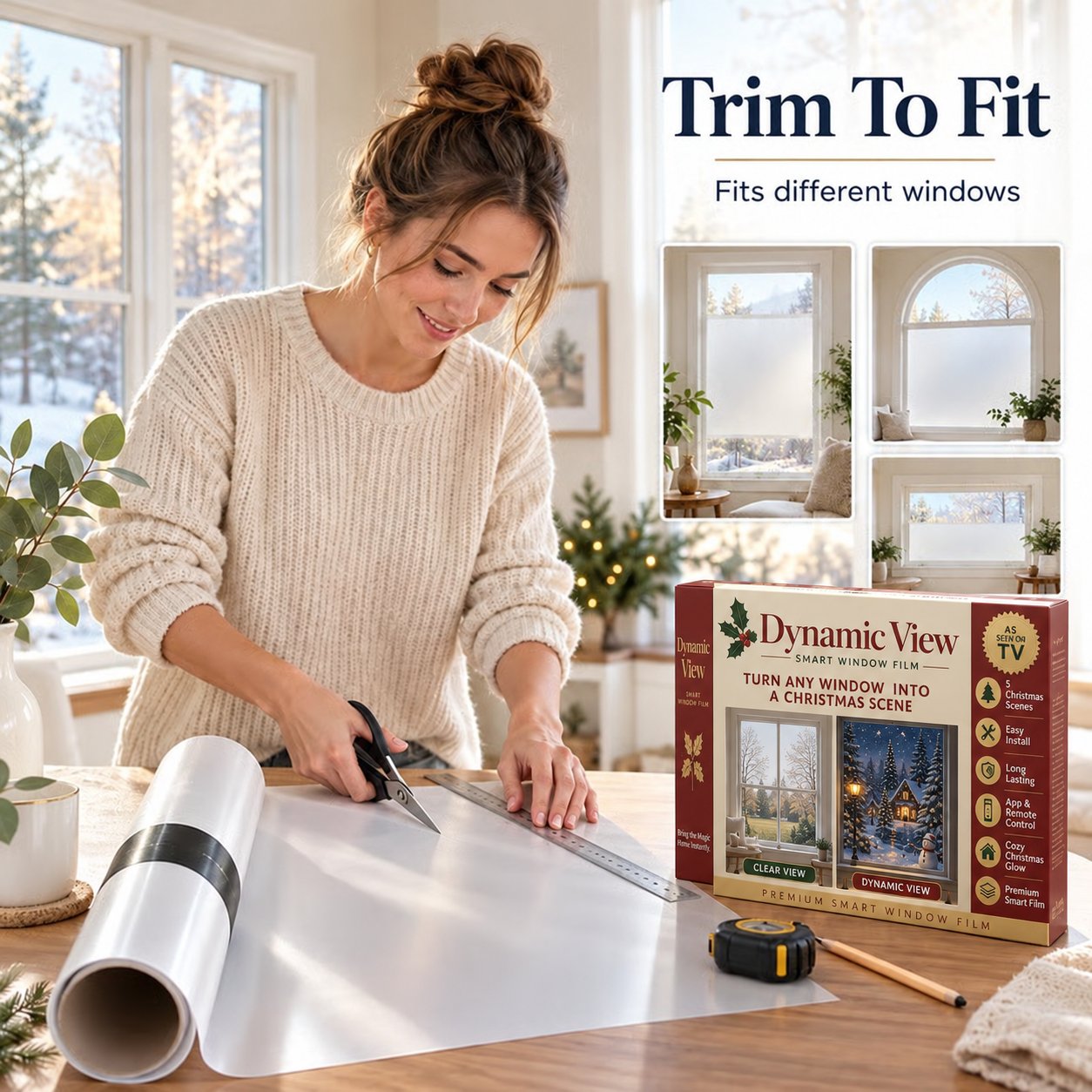 ⛄Magical Smart Window Film Kit