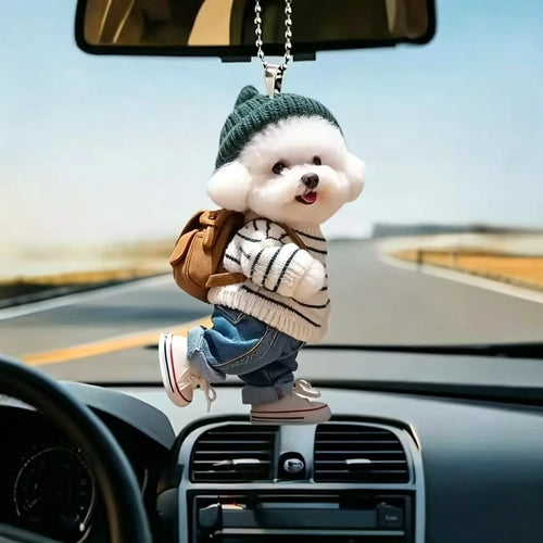 TODAY'S SPECIAL OFFER-50% OFF 🔥Internet-Famous Cartoon Teddy Dog 3D Keychain