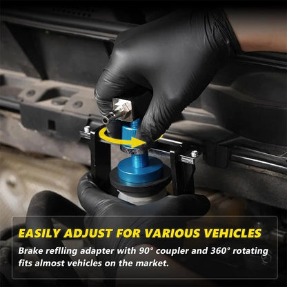 🔩 Universal 58mm Master Cylinder Brake Bleeder Adapter Kit