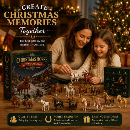 🐴 Christmas Horse Advent Calendar--24 Days of Horse Friends & Holiday Memories 🎄