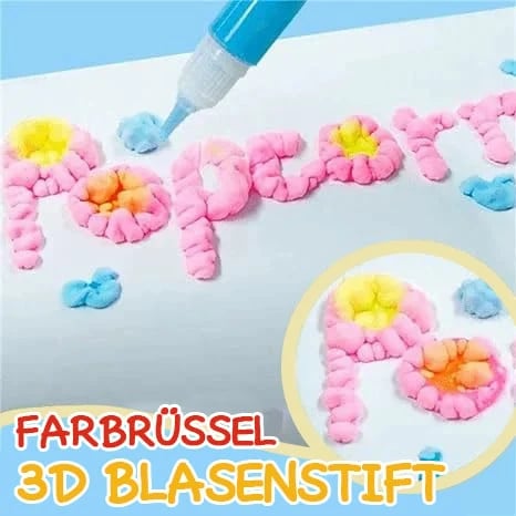 Magic Puffy 3D Art Pens – Heat-Activated Craft Markers