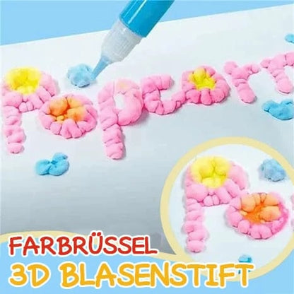 Magic Puffy 3D Art Pens – Heat-Activated Craft Markers