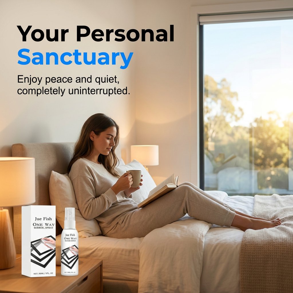 ✨🪟 49% OFF Reflective Window Spray | One-Way Mirror Privacy Shield for Home & Car