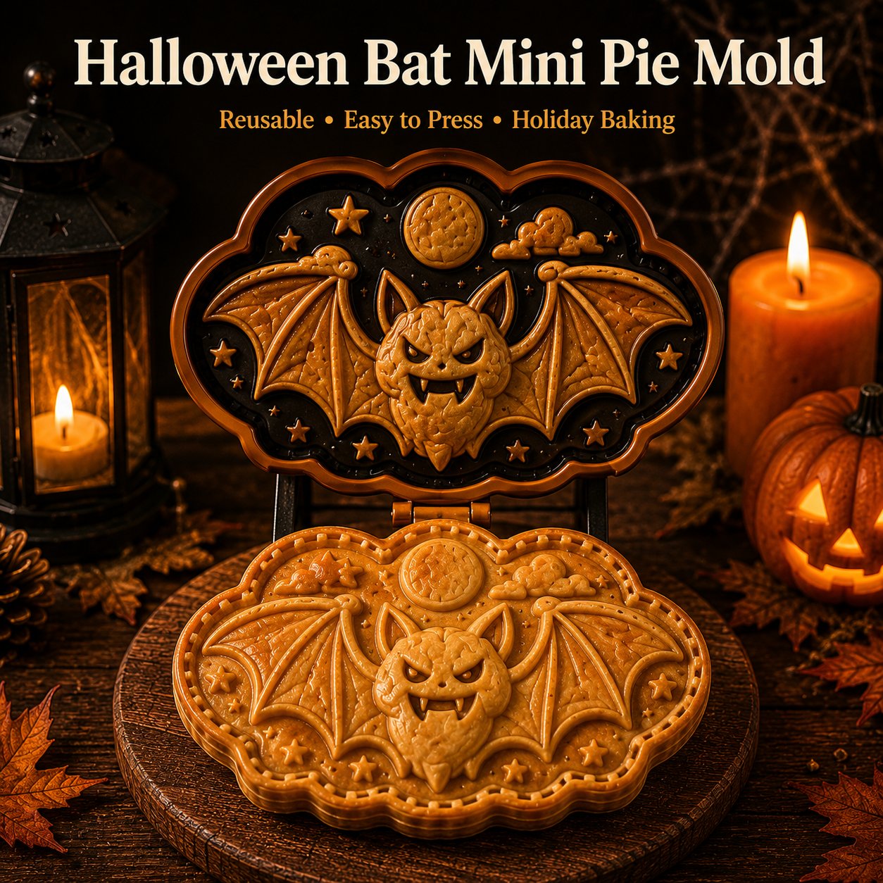 🎃 Halloween Mini Pie Mold Collection🚚 Buy 2+ Get Free Shipping