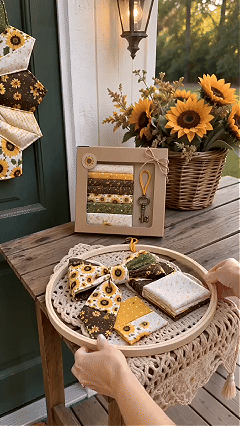 ⏳ Last Day 49% OFF – 🌿 Beginner-Friendly DIY Seasonal Patchwork Wreath Kit Collection | Complete Kit with Coordinated Fabrics, Wreath Materials & Step-by-Step Guide Included 💕