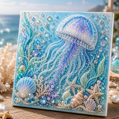 🔥 Last Day 49% OFF - 🌊✨ Ocean Theme Pearl Art DIY Kit (📦Buy 2 Free Shipping)