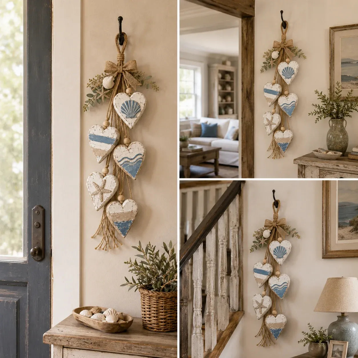 ⭐🍂🤎Hanging Heart Wall Decor