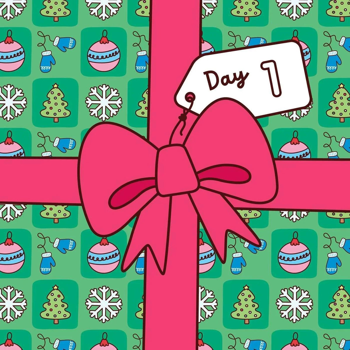 Happy Days - Cosy Christmas Adevent Colouring Book