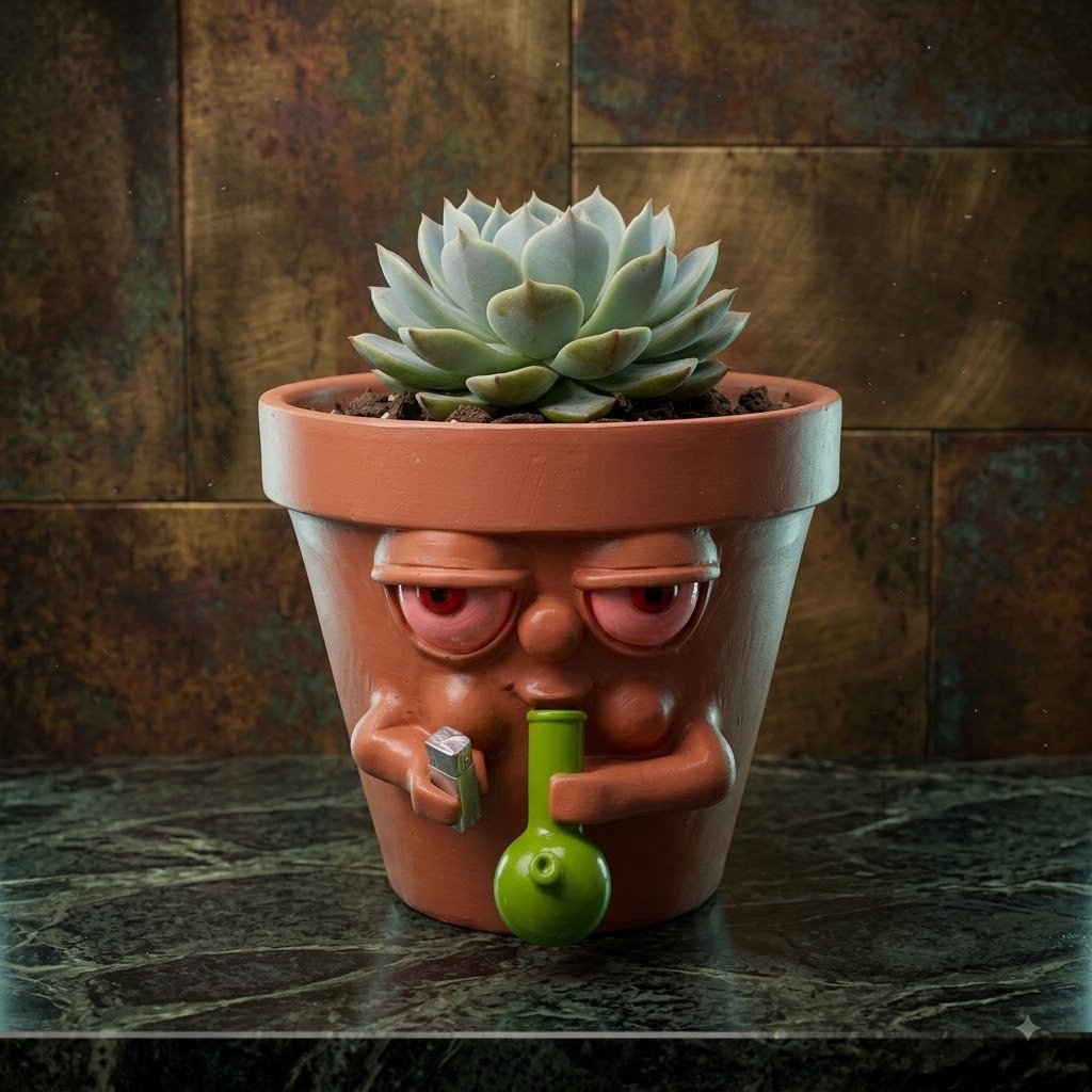 ⏳ Last Day 49% OFF – 🌱 Funny Laid-Back Character Planter | Cute Cartoon Plant Pot for Succulents, Cactus, Desks, Shelves & Office Décor 😎✨