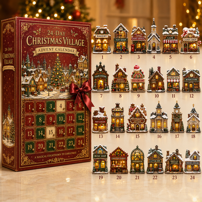 🔥24-Day Christmas Countdown Advent Calendar – Christmas Town