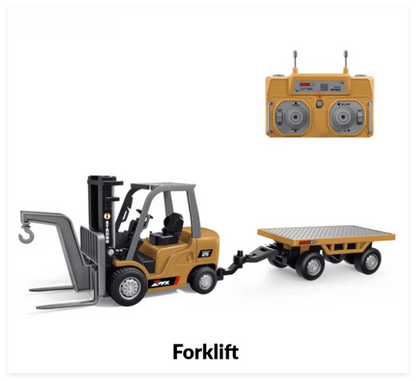 🚜 1:64 Premium Alloy Mini RC Construction Set