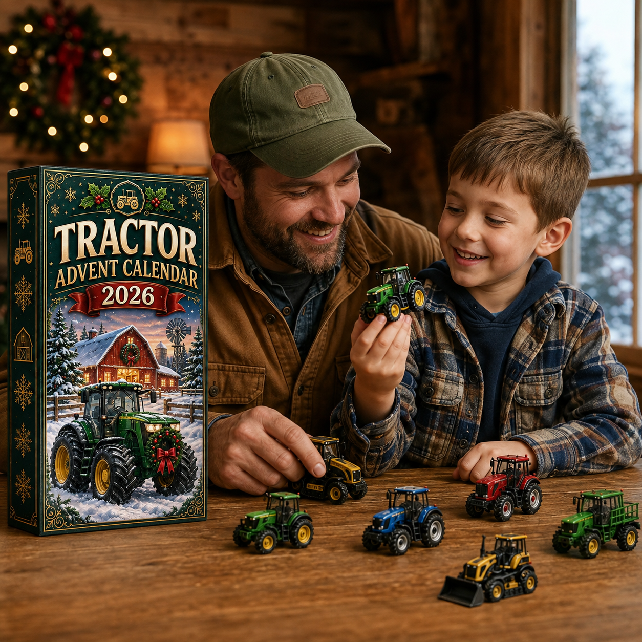 🚜🚗🎄 2026 Vehicle Advent Calendar Collection – 24 Days of Classic Machines, Trucks & Military Legends 🎁✨