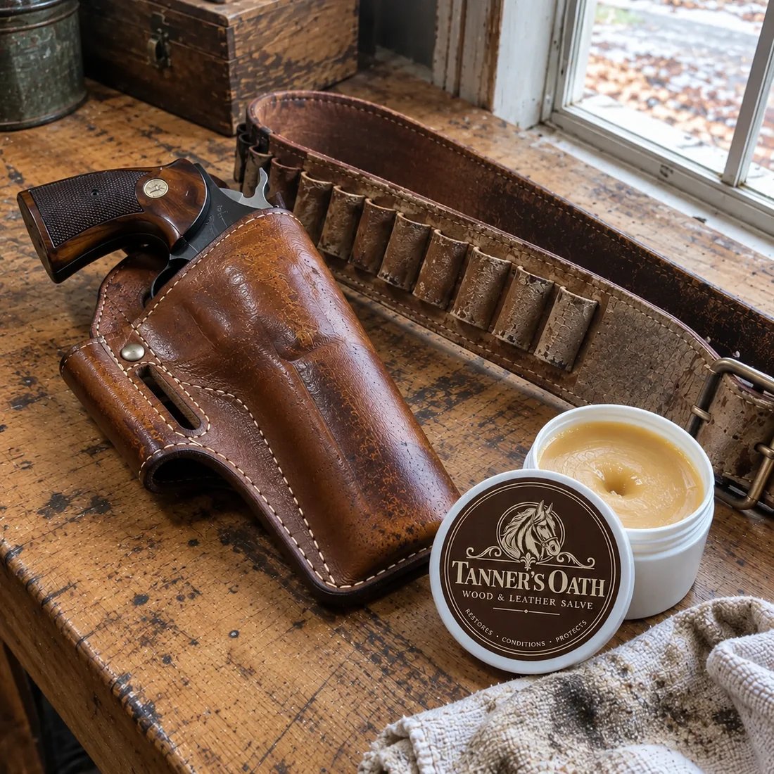 Tanner's Oath Wood & Leather Salve