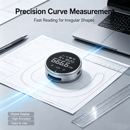 Digital Rolling Measuring Tool with LCD Displa