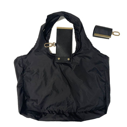Varelli Charm Transformable Bag – Stylish Vegan Leather Tote & Keychain Charm