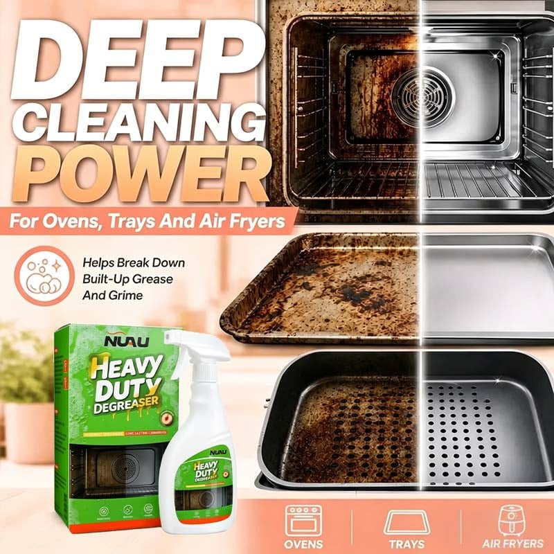 Heavy duty degreaser-Range Hood Cleaner Spray, Heavy Duty Kitchen Grease Remover for Hood Filters🧽