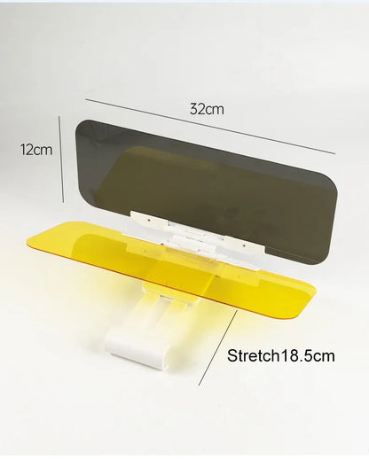 Polarized Car Sun Visor Extender – Adjustable Anti-Glare Shield