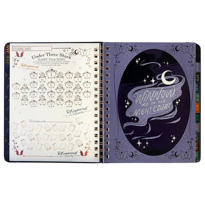 🔥HOT SALE 49% OFF🌙 A Court of Thorns and Roses: Velaris 2027 Weekly Planner ✨ Officially Licensed Fantasy Organizer