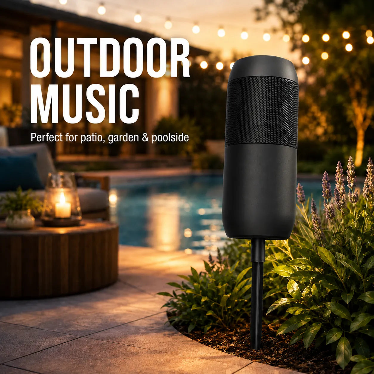 ☀️🎵 Solar Bluetooth Speaker — Power Up with Sunshine & Take Your Music Anywhere!