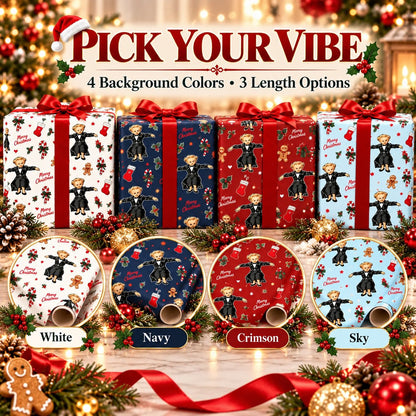 🔥Buy More Save More🔥 - 🎄🎁Iconic 'JD' Meme Christmas Wrapping Paper
