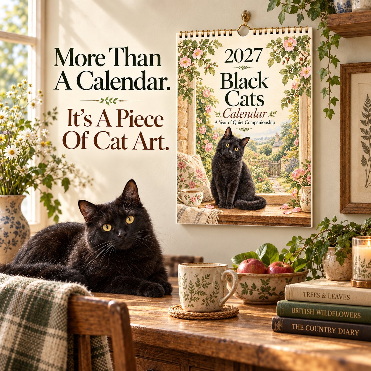 🐈‍⬛📅 2027 Black Cats Calendar - A Year Filled With Feline Charm