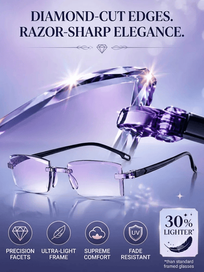 [Regain Your Youthful Vision] Smart Zoom Diamond-Cut Reading Glasses