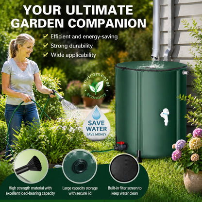 🌧️ Collapsible Rainwater Barrel