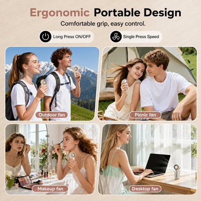🔥HOT SALE🔥Portable Mini USB Fan – 6-Speed Settings, Powerful Handheld Fan