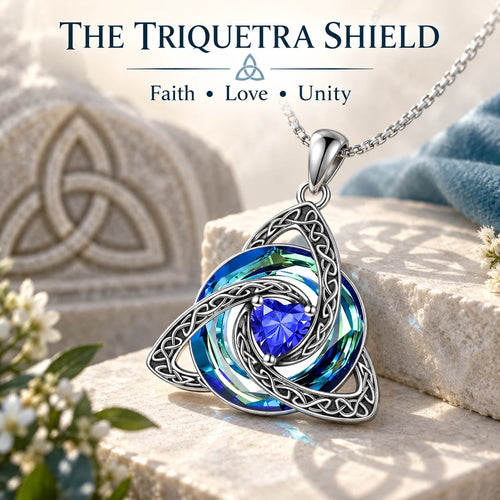 🔥Last Day Only＄9.99🛡️Celtic Birthstone Shield: Wear Your Protection & Story ✨
