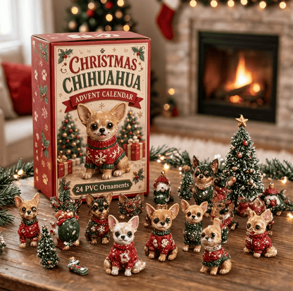 🐕 Chihuahua Advent Calendar 2026 – 24 Tiny Paws & Holiday Surprises