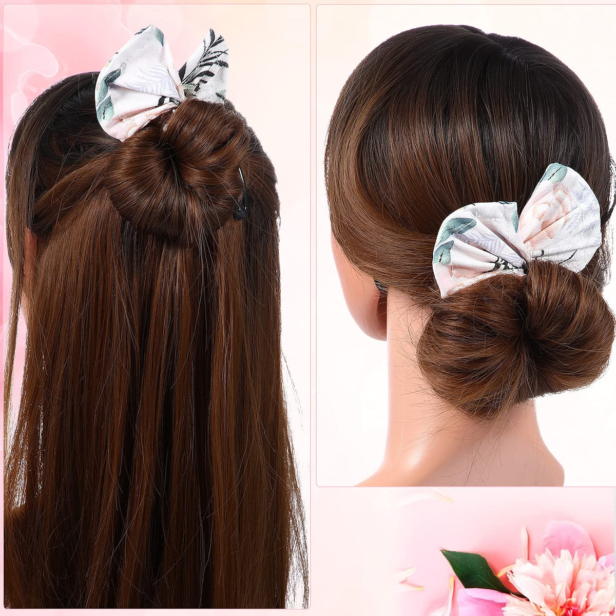 Hair Donut Bun Maker, French Twist for Women Girls