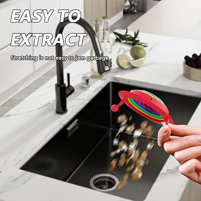 ⭐✨Rainbow Expandable Sink Strainer Basket