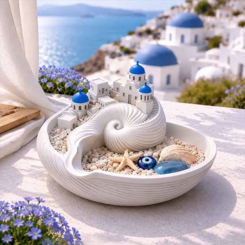 🔥HOT SALE🔥🌊 Santorini Catchall Bowl