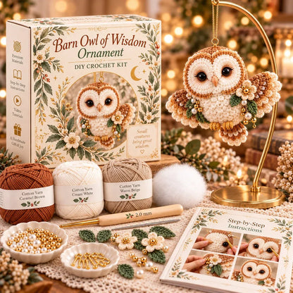 🔥LAST DAY 50% OFF - 🧶 DIY Crochet Bird Ornament Kit Collection | Comfort, Hope & Grace
