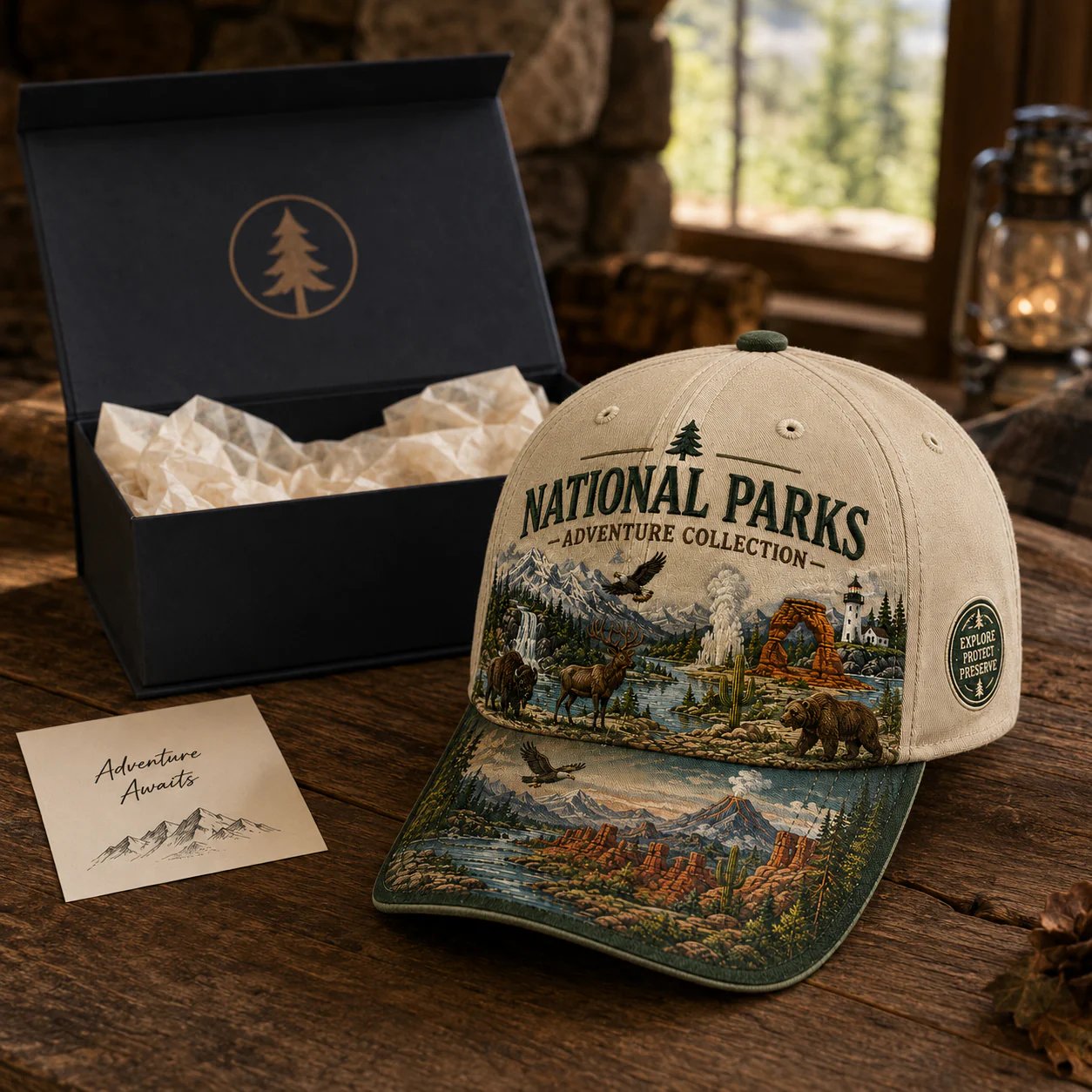 🔥 Last Day Promo: 49% OFF - 🏞️National Park Adventure  Cap