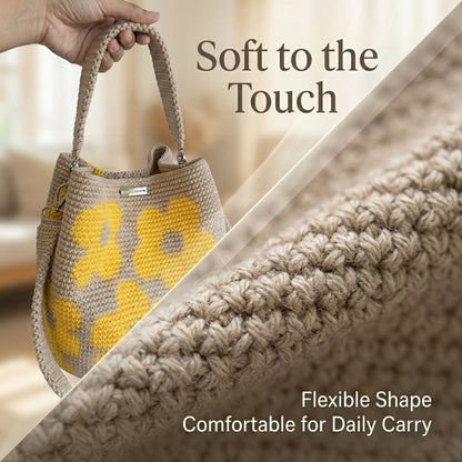 🎁🌼Only $34.99 This Week🌟🎉Handmade Crochet Flower Tote 🌼✨