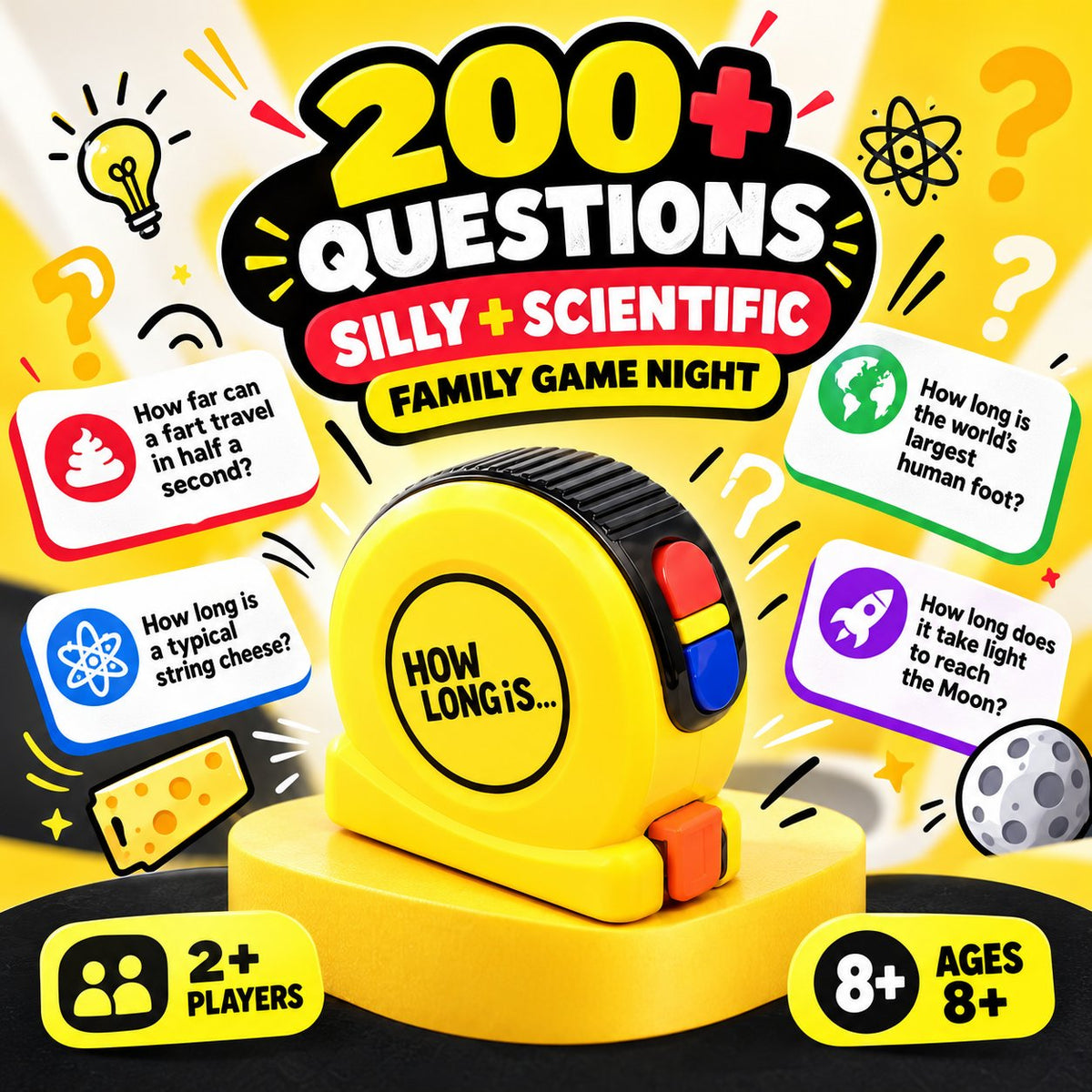How Long Is by Relatable - Family Trivia Guessing Game for Game Night