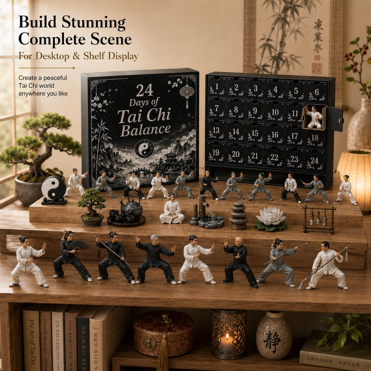 🥋 24‑Day Tai Chi Balance Advent Calendar