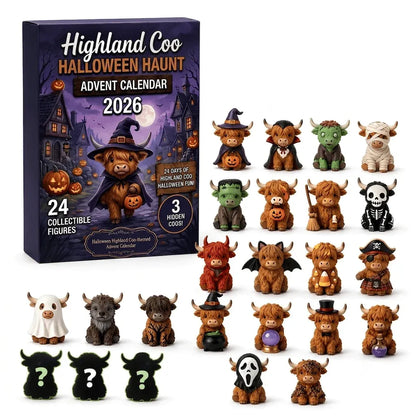 Highland Coo Halloween Haunt 2026 Advent Calendar